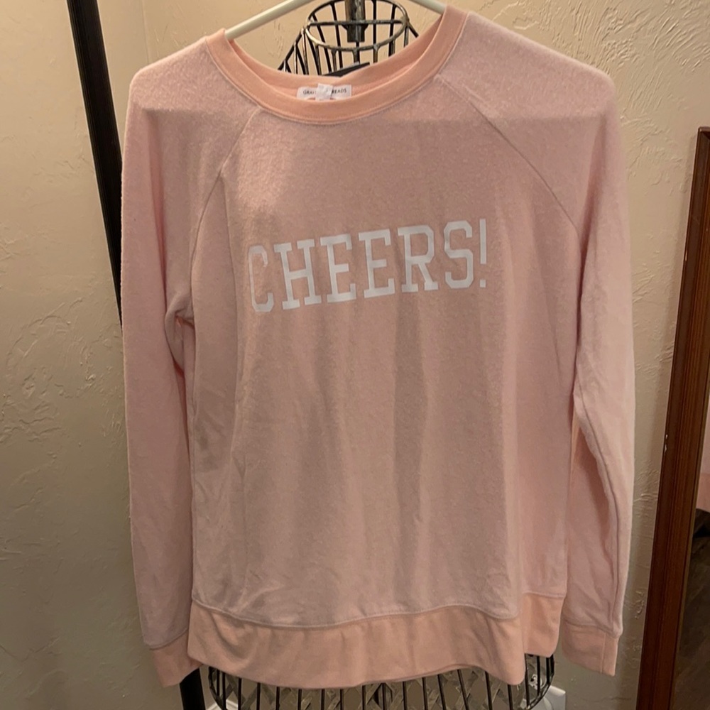 Grayson Threads Long sleeve fleece top Medium